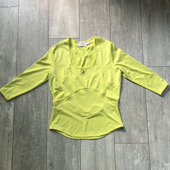 ADIDAS BY STELLA MCCARTNEY Barricade neon yellow top - Picture 3 of 8